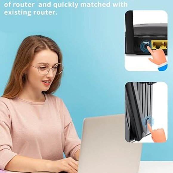 2024 Release WiFi 6 Extenders Signal Booster for Home, 2.4Gb/s Speed *NEW* - Picture 3 of 6